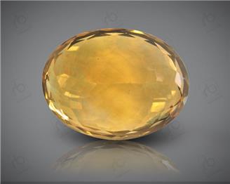 Yellow Citrine Natural Certified  9.53CTS-8389
